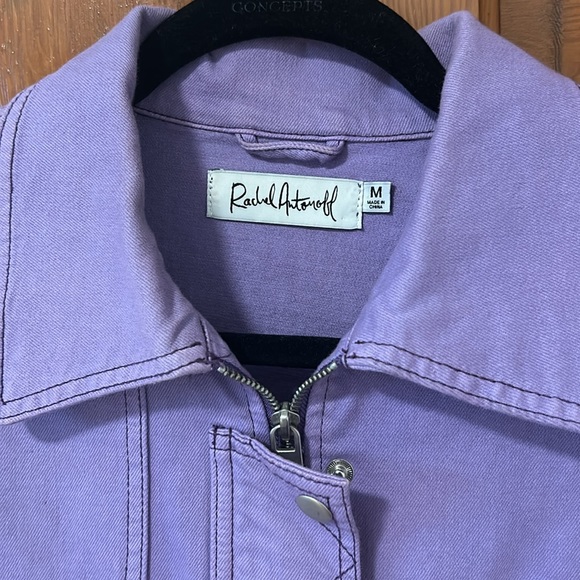 Rachel Antonoff Lizzie Shirt Jacket - Picture 2 of 4